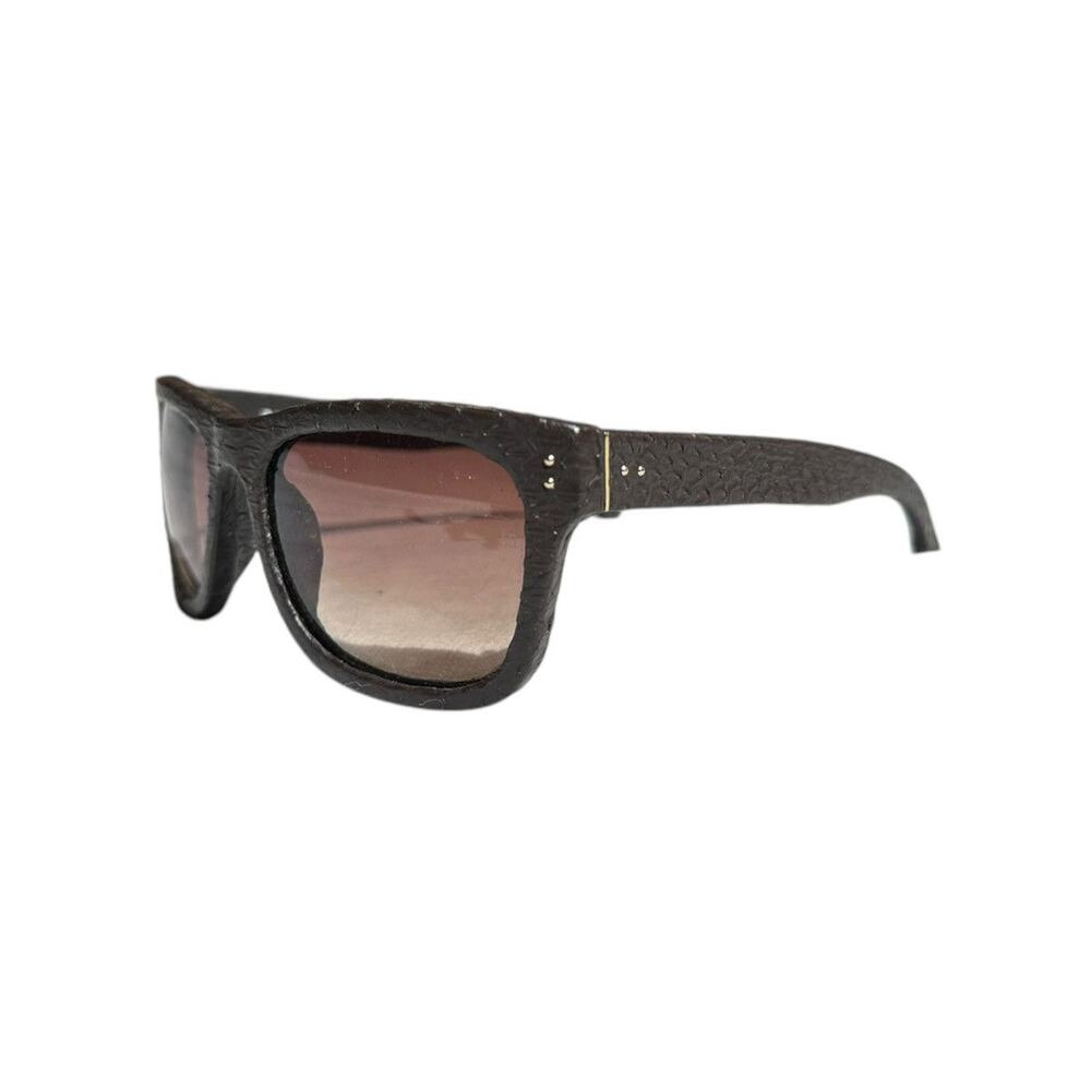 Python leather sunglasses - Picture 5 of 6